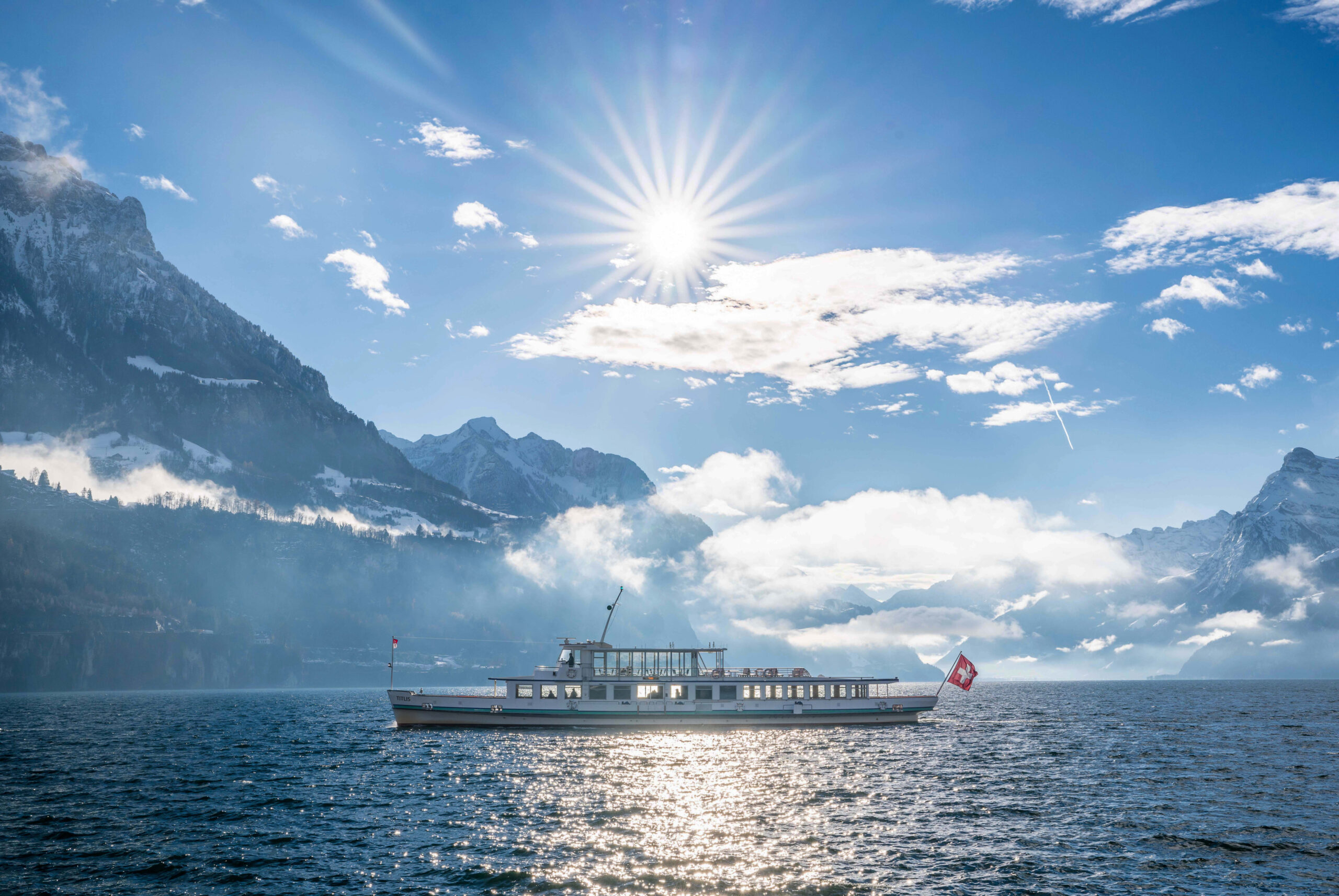 st 3x2 ship titlis on lake lucerne 95186