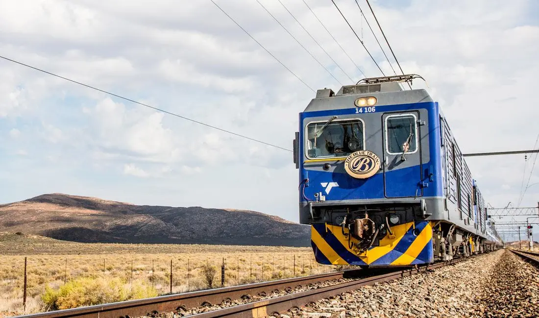 exterior of the blue train luxury train south africa.jpg