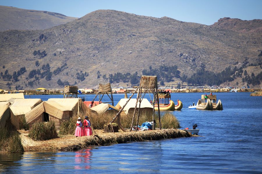 uros, lago titicaca
