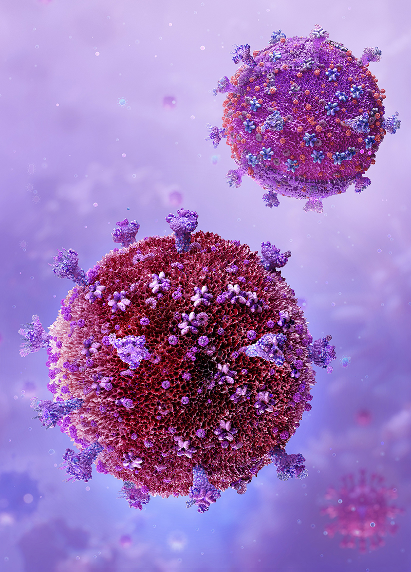 hiv,virus,cells.,scientifically,accurate,human,immunodeficiency,virus,(hiv),close up
